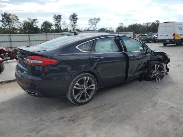 3FA6P0D90LR193100 - 2020 FORD FUSION TITANIUM BLACK photo 3