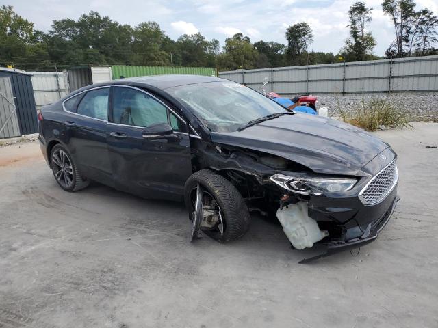 3FA6P0D90LR193100 - 2020 FORD FUSION TITANIUM BLACK photo 4