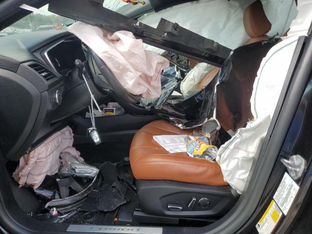 3FA6P0D90LR193100 - 2020 FORD FUSION TITANIUM BLACK photo 7