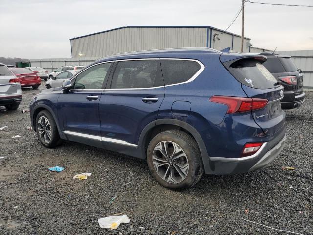 5NMS53AA5KH135898 - 2019 HYUNDAI SANTA FE LIMITED BLUE photo 2