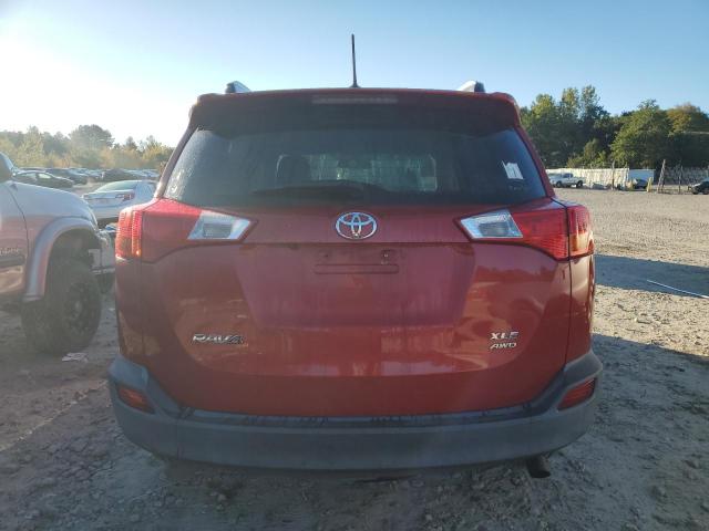 2T3RFREV9DW088479 - 2013 TOYOTA RAV4 XLE RED photo 6