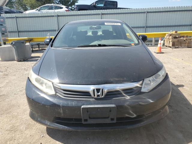 19XFB2F53CE048641 - 2012 HONDA CIVIC LX Чорний фото 5