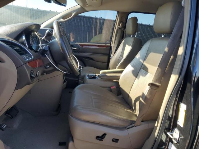 2C4RC1CG8CR119485 - 2012 CHRYSLER TOWN & COU TOURING L BLACK photo 7