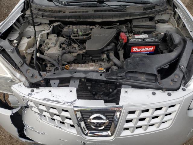 JN8AS5MV3AW103742 - 2010 NISSAN ROGUE S ვერცხლისფერი ფოტო 12