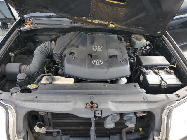 JTEBU14R648011678 - 2004 TOYOTA 4RUNNER SR5 შავი ფოტო 12