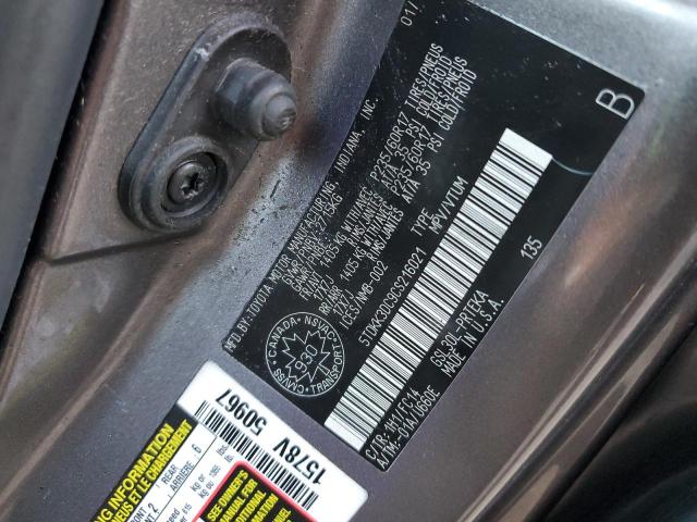 5TDKK3DC9CS216021 - 2012 TOYOTA SIENNA LE Grafit foto 13