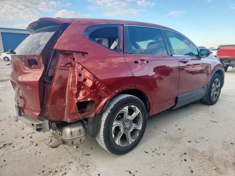 2HKRW1H55KH501290 - 2019 HONDA CR-V EX 红色 照片 3