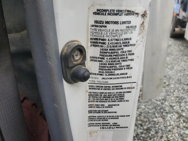 JALC4W163G7001845 - 2016 ISUZU NPR HD 白色 照片 13