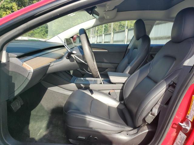 5YJ3E1EA3NF368638 - 2022 TESLA MODEL 3 RED photo 7
