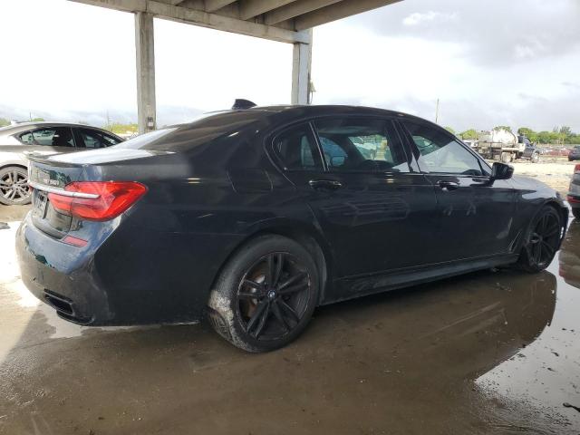 WBA7F0C56JGM22820 - 2018 BMW 750 I أسود صورة 3