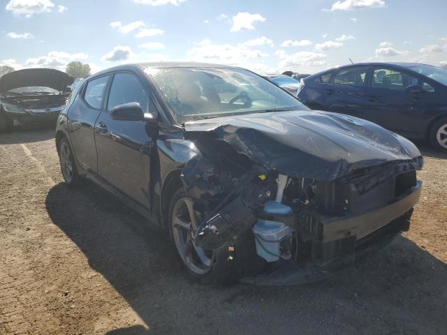 KMHTG6AF6KU008951 - 2019 HYUNDAI VELOSTER BASE BLACK photo 4