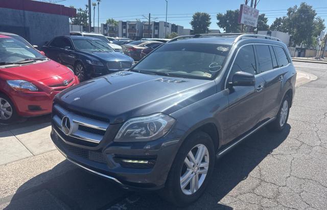 4JGDF7CE0DA257512 - 2013 MERZ GL 450 4MATIC Синий фото 2