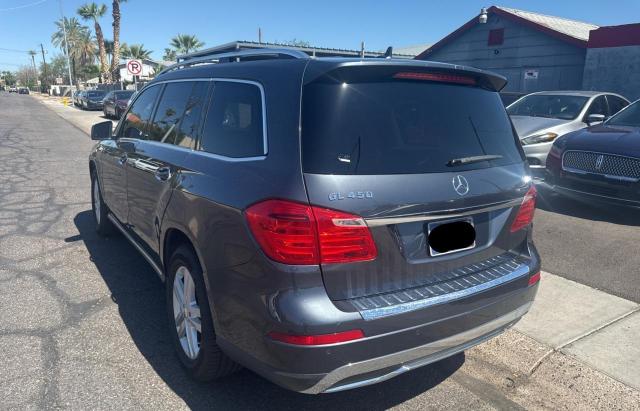 4JGDF7CE0DA257512 - 2013 MERZ GL 450 4MATIC Синий фото 3