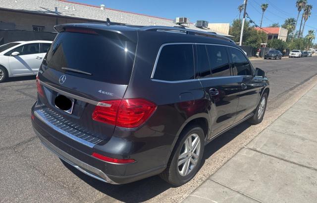 4JGDF7CE0DA257512 - 2013 MERZ GL 450 4MATIC Синий фото 4