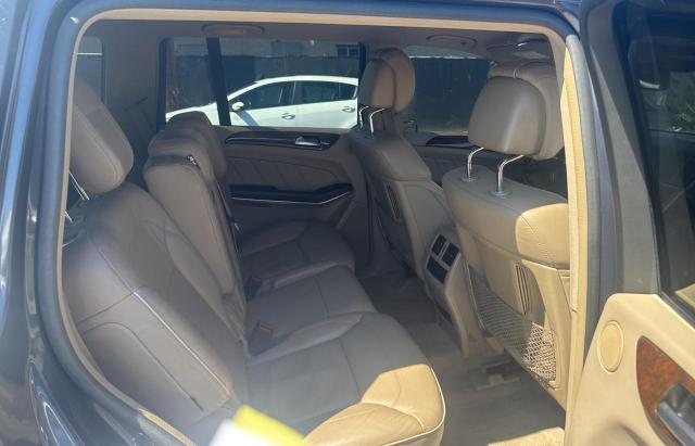 4JGDF7CE0DA257512 - 2013 MERZ GL 450 4MATIC Синий фото 6