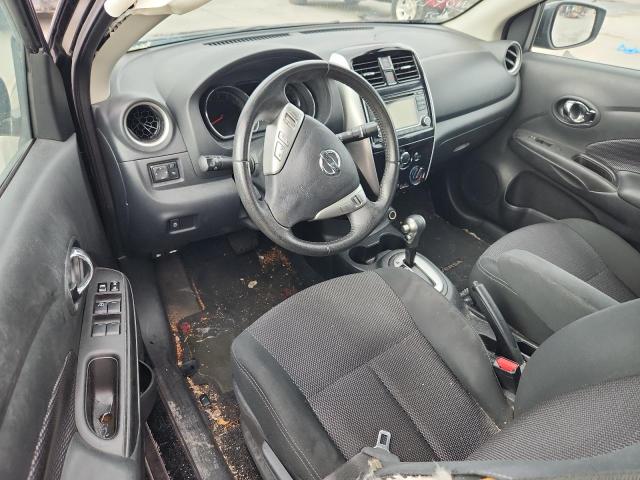 3N1CN7APXJL809614 - 2018 NISSAN VERSA S BLACK photo 8