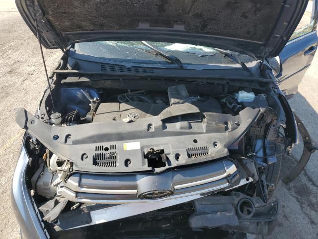 5TDJZRFH3KS708447 - 2019 TOYOTA HIGHLANDER SE BLUE photo 12