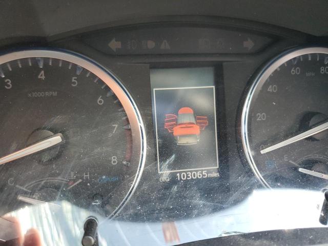 5TDJZRFH3KS708447 - 2019 TOYOTA HIGHLANDER SE BLUE photo 9