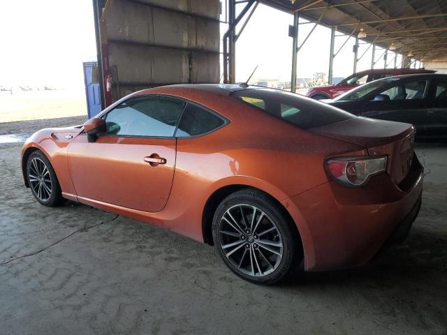 JF1ZNAA16D1731012 - 2013 TOYOTA SCION FR-S ORANGE photo 2