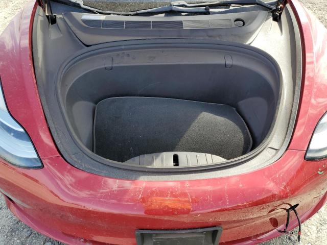 5YJ3E1EAXJF035380 - 2018 TESLA MODEL 3 勃艮第红 照片 11