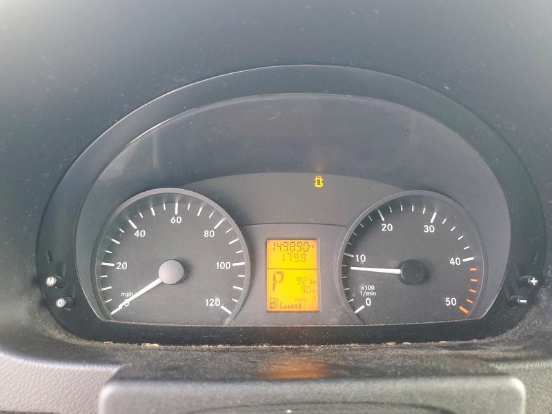 8BRPE8DD5GE121730 - 2016 MERCEDES-BENZ SPRINTER 2500 BLACK photo 9