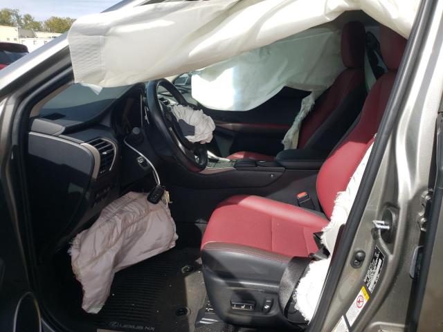 JTJBARBZ2K2216717 - 2019 LEXUS NX 300 BASE رمادي صورة 7