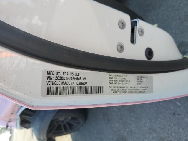 2C3CDZFJ4PH645119 - 2023 DODGE CHALLENGER R/T SCAT PACK PINK photo 12