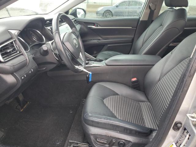 4T1B11HK2KU186519 - 2019 TOYOTA CAMRY L SILVER photo 7