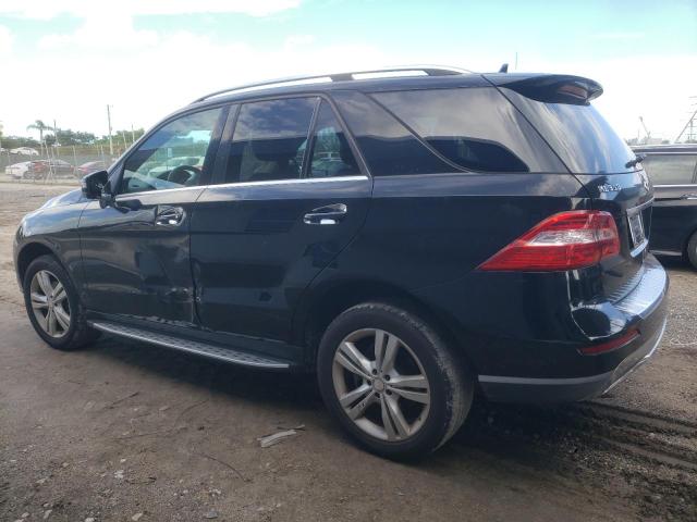 4JGDA5HB1DA201001 - 2013 MERCEDES-BENZ ML 350 4MATIC BLACK photo 2