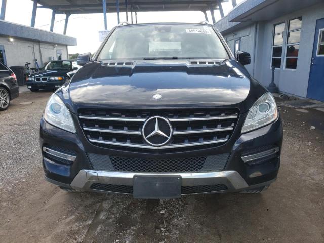 4JGDA5HB1DA201001 - 2013 MERCEDES-BENZ ML 350 4MATIC BLACK photo 5
