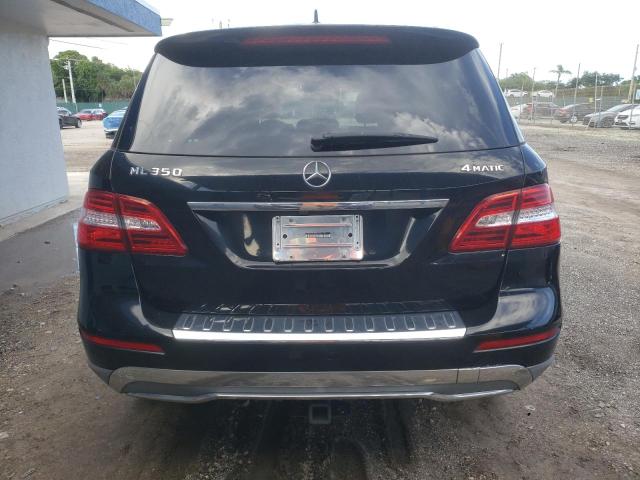4JGDA5HB1DA201001 - 2013 MERCEDES-BENZ ML 350 4MATIC BLACK photo 6