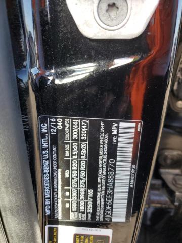 4JGDF6EE3HA888770 - 2017 MERCEDES-BENZ GLS 450 4MATIC BLACK photo 13