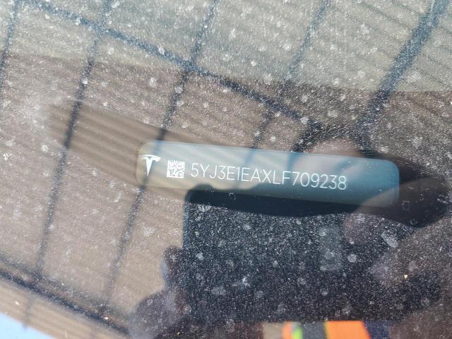 5YJ3E1EAXLF709238 - 2020 TESLA MODEL 3 WHITE photo 12