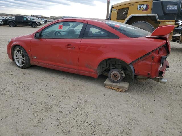 1G1AP18X097293399 - 2009 CHEVROLET COBALT SS RED photo 2