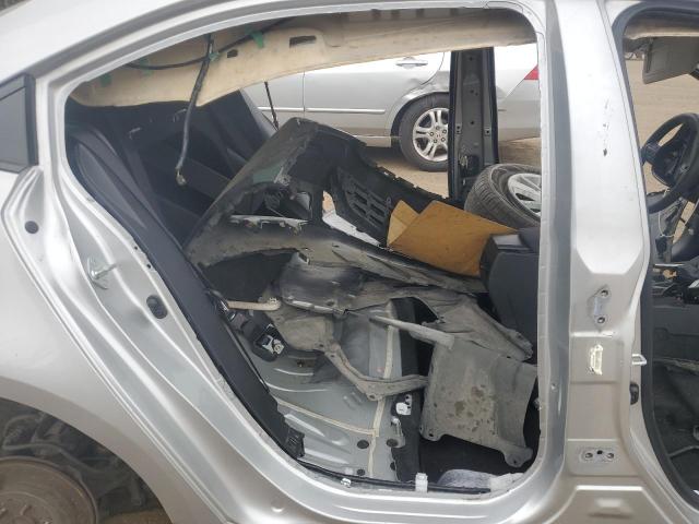 JTDEPRAE5LJ051587 - 2020 TOYOTA COROLLA LE ვერცხლისფერი ფოტო 10