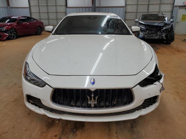 ZAM57RSSXH1218680 - 2017 MASERATI GHIBLI S Blanco foto 5