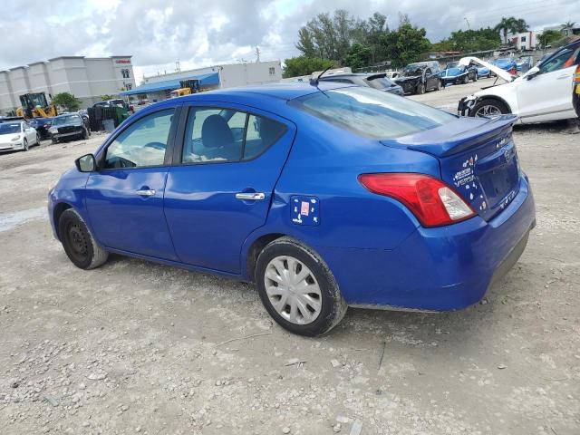 3N1CN7AP7GL807375 - 2016 NISSAN VERSA S BLUE photo 2