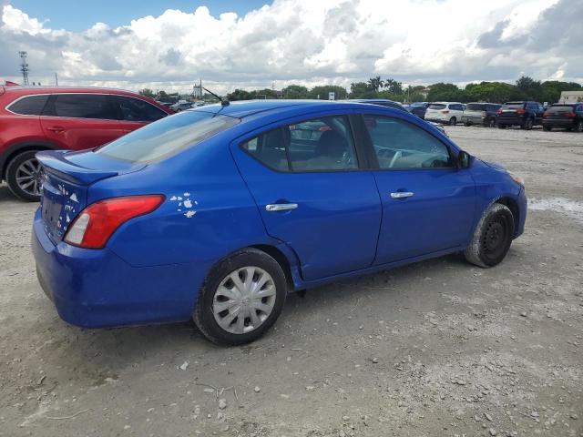 3N1CN7AP7GL807375 - 2016 NISSAN VERSA S BLUE photo 3