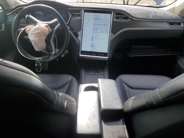 5YJSA1E22GF124093 - 2016 TESLA MODEL S GRAY photo 8