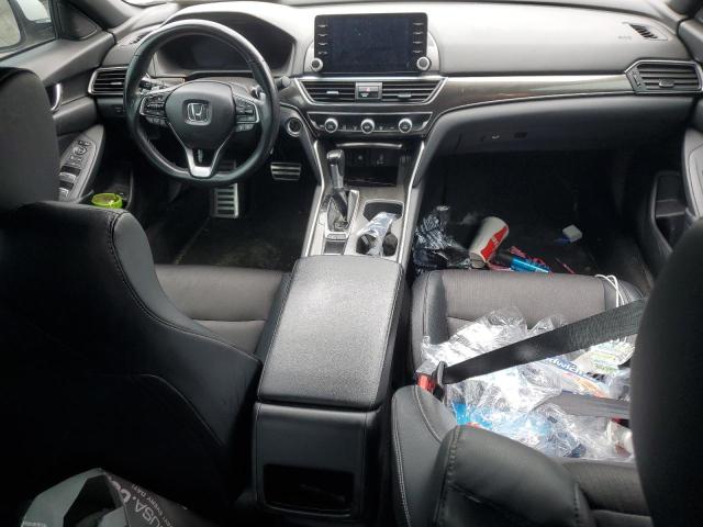 1HGCV1F34JA186015 - 2018 HONDA ACCORD SPORT WHITE photo 8