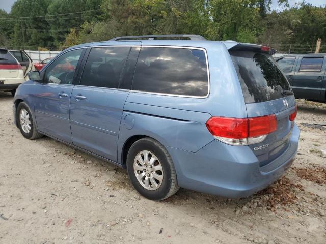 5FNRL3H78AB059351 - 2010 HONDA ODYSSEY EXL BLUE photo 2