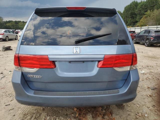 5FNRL3H78AB059351 - 2010 HONDA ODYSSEY EXL BLUE photo 6