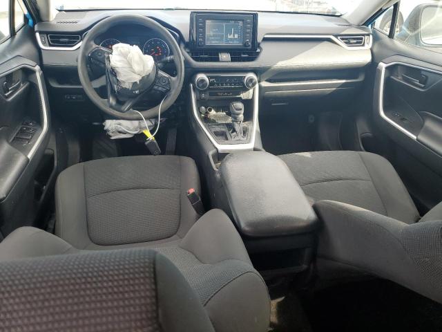 2T3H1RFV1KW013135 - 2019 TOYOTA RAV4 LE ლურჯი ფოტო 8
