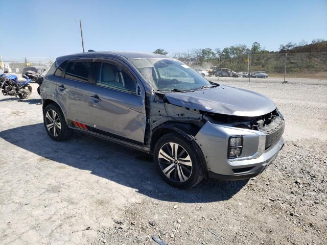 JA4ARUAU4MU003804 - 2021 MITSUBISHI OUTLANDER ES SILVER photo 4