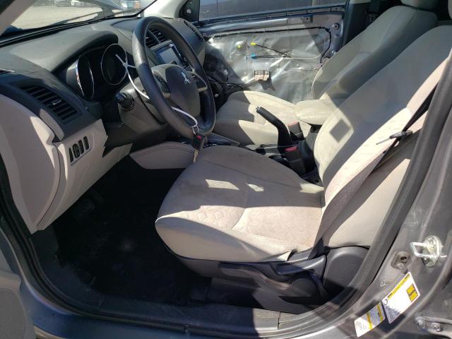 JA4ARUAU4MU003804 - 2021 MITSUBISHI OUTLANDER ES SILVER photo 7