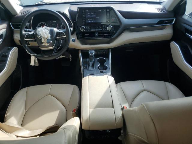 5TDGZRAH2NS103423 - 2022 TOYOTA HIGHLANDER XLE Blanc photo 8