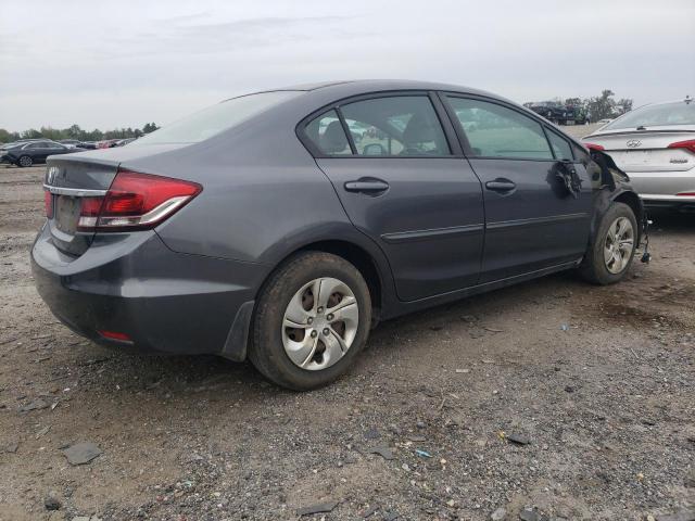 2HGFB2F50DH564317 - 2013 HONDA CIVIC LX GRAY photo 3