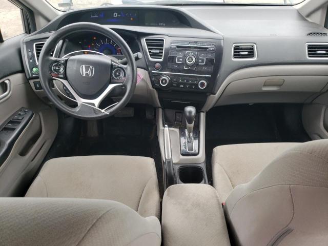 2HGFB2F50DH564317 - 2013 HONDA CIVIC LX GRAY photo 8