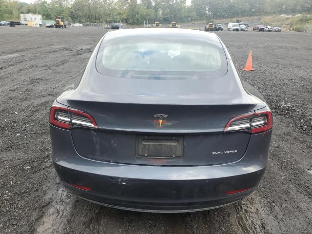 5YJ3E1EB1NF349059 - 2022 TESLA MODEL 3 GRAY photo 6