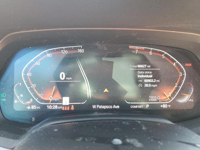 5UXCR6C56KLL05712 - 2019 BMW X5 XDRIVE40I WHITE photo 9